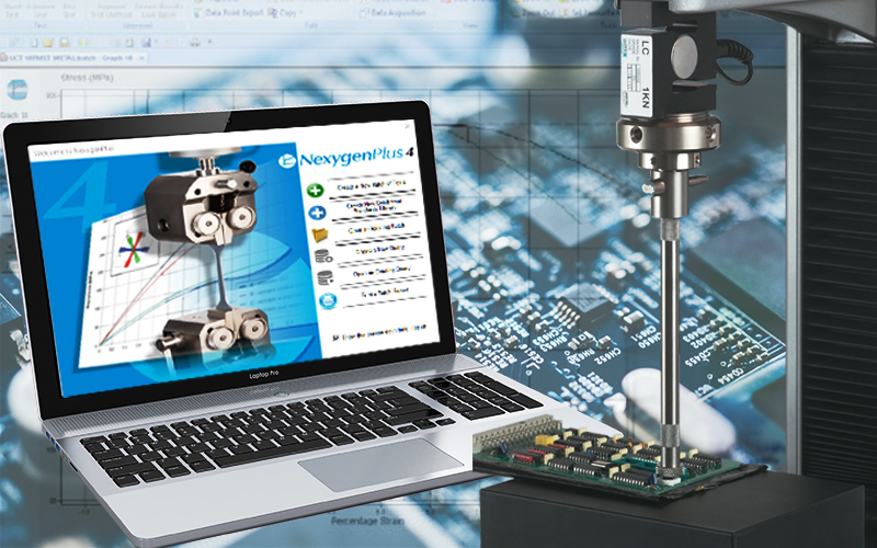 NexygenPlus Materials Testing Software for Electronic Components Testing